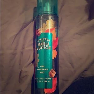 Whipped vanilla and spice